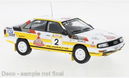 Diecast model cars Audi 200 quattro 1/43 IXO 200 Quattro No.2 Rallye Acropolis 1987 Audi 200 quattro 1/43 IXO 200 Quattro No.2 Rallye Acropolis 1987 diecast model cars