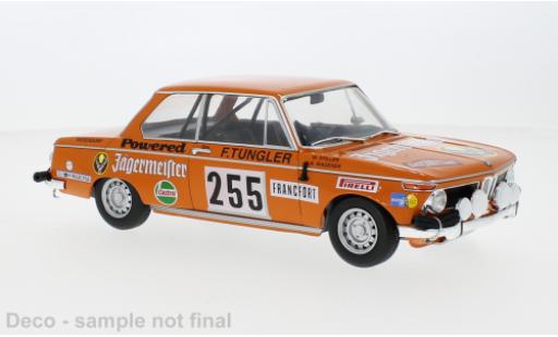 Diecast model cars Bmw 2002 1/18 IXO No.255 Jägermeister Rallye WM Rally Monte Carlo 1973 Bmw 2002 1/18 IXO No.255 Jägermeister Rallye WM Rally Monte Carlo 1973 diecast model cars