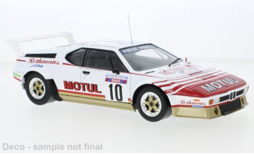 Diecast model cars Bmw M1 1/18 IXO No.10 Rally WM Tour de Corse 1982 Bmw M1 1/18 IXO No.10 Rally WM Tour de Corse 1982 diecast model cars