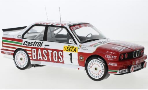 Bmw M3 1/18 IXO (E30) No.1 24h Spa 1991 diecast model cars