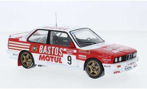 Diecast model cars Bmw M3 1/24 IXO (E30) No.9 Bastos Rallye WM Rallye Tour de Corse 1988 Bmw M3 1/24 IXO (E30) No.9 Bastos Rallye WM Rallye Tour de Corse 1988 diecast model cars