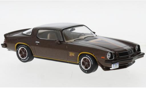 Diecast model cars Chevrolet Camaro 1/43 IXO Z28 metallise brun/Décorer 1977 Chevrolet Camaro 1/43 IXO Z28 metallise brun/Décorer 1977 diecast model cars