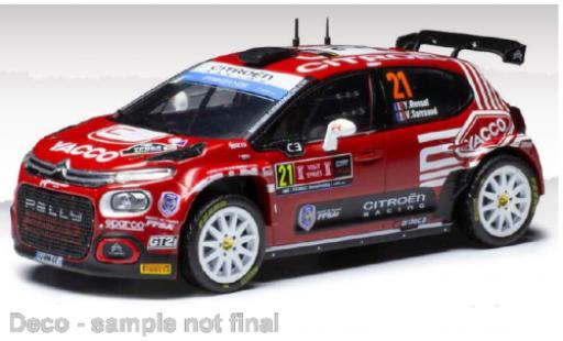 Diecast model cars Citroen C3 1/43 IXO Rally 2 No.21 WRC2 Rally Ypern 2022 Citroen C3 1/43 IXO Rally 2 No.21 WRC2 Rally Ypern 2022 diecast model cars