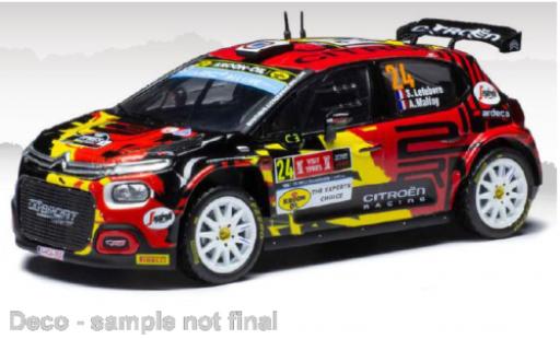 Diecast model cars Citroen C3 1/43 IXO Rally 2 No.24 WRC2 Rally Ypern 2022 Citroen C3 1/43 IXO Rally 2 No.24 WRC2 Rally Ypern 2022 diecast model cars