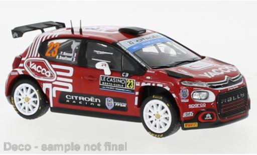 Diecast model cars Citroen C3 1/43 IXO Rally2 No.23 WRC Rally Monte Carlo 2022 Citroen C3 1/43 IXO Rally2 No.23 WRC Rally Monte Carlo 2022 diecast model cars