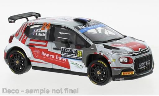 Diecast model cars Citroen C3 1/43 IXO Rally2 No.24 Rallye WM Rally Monte Carlo 2022 Citroen C3 1/43 IXO Rally2 No.24 Rallye WM Rally Monte Carlo 2022 diecast model cars