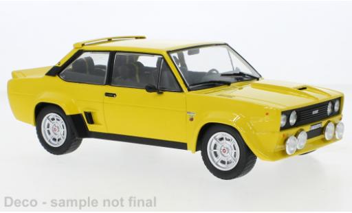Fiat 131 1/18 IXO Abarth yellow 1980 diecast model cars