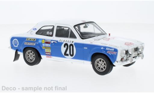 Diecast model cars Ford Escort 1/24 IXO MK I RS 1600 No.20 Rallye WM Rally Monte Carlo 1973 Ford Escort 1/24 IXO MK I RS 1600 No.20 Rallye WM Rally Monte Carlo 1973 diecast model cars
