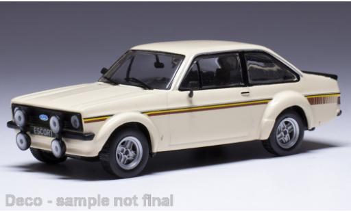 Diecast model cars Ford Escort 1/43 IXO MK II RS 1800 beige clair 1976 Ford Escort 1/43 IXO MK II RS 1800 beige clair 1976 diecast model cars