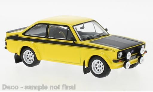 Diecast model cars Ford Escort 1/43 IXO MK II RS 1800 yellow/black 1976 Ford Escort 1/43 IXO MK II RS 1800 yellow/black 1976 diecast model cars