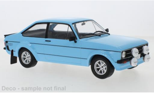 Diecast model cars Ford Escort 1/18 IXO MkII RS1800 blue clair/Décorer 1977 Ford Escort 1/18 IXO MkII RS1800 blue clair/Décorer 1977 diecast model cars