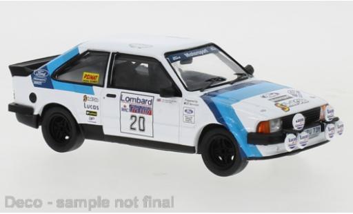 Diecast model cars Ford Escort 1/43 IXO MKIII RS 1600i No.20 RAC Rally 1983 Ford Escort 1/43 IXO MKIII RS 1600i No.20 RAC Rally 1983 diecast model cars