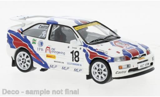 Diecast model cars Ford Escort 1/43 IXO RS Cosworth No.18 Rally WM Rallye Bohemia 1996 Ford Escort 1/43 IXO RS Cosworth No.18 Rally WM Rallye Bohemia 1996 diecast model cars