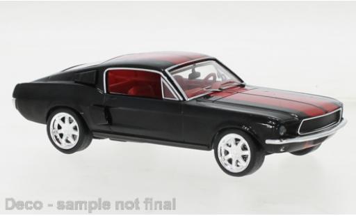 Ford Mustang 1/43 IXO Fastback black/red 1967 diecast model cars