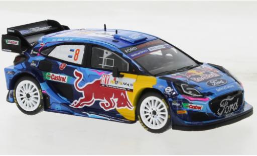 Ford Puma 1/43 IXO No.8 WRC1 Rally Croatia 2023 diecast model cars