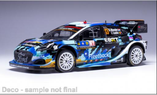 Diecast model cars Ford Puma 1/18 IXO Rally 1 No.13 WRC Central Europein Rally 2023 Ford Puma 1/18 IXO Rally 1 No.13 WRC Central Europein Rally 2023 diecast model cars