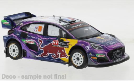 Ford Puma 1/43 IXO Rally 1 No.19 WRC Rally Acropolis 2022 diecast model cars