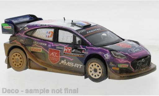 Diecast model cars Ford Puma 1/18 IXO Rally 1 No.7 WRC Rally Acropolis 2022 Ford Puma 1/18 IXO Rally 1 No.7 WRC Rally Acropolis 2022 diecast model cars