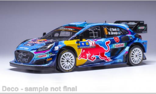 Diecast model cars Ford Puma 1/18 IXO Rally 1 No.8 WRC Central Europein Rally 2023 Ford Puma 1/18 IXO Rally 1 No.8 WRC Central Europein Rally 2023 diecast model cars