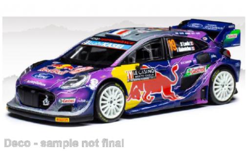 Diecast model cars Ford Puma 1/43 IXO Rally1 No.19 WRC Rally Monte Carlo 2022 Ford Puma 1/43 IXO Rally1 No.19 WRC Rally Monte Carlo 2022 diecast model cars