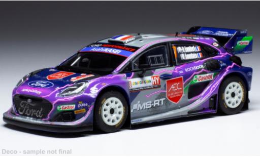 Diecast model cars Ford Puma 1/43 IXO Rally1 No.7 WRC Rallye Sardinien 2022 Ford Puma 1/43 IXO Rally1 No.7 WRC Rallye Sardinien 2022 diecast model cars