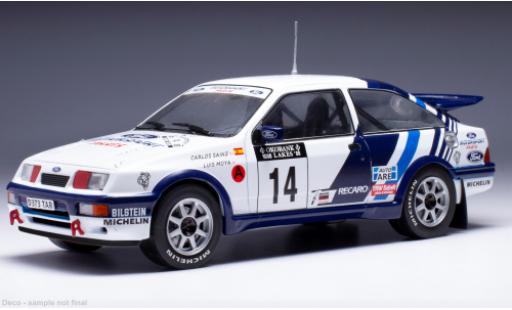 Diecast model cars Ford Sierra 1/24 IXO RS Cosworth No.14 1000 Lakes Rallye 1988 Ford Sierra 1/24 IXO RS Cosworth No.14 1000 Lakes Rallye 1988 diecast model cars