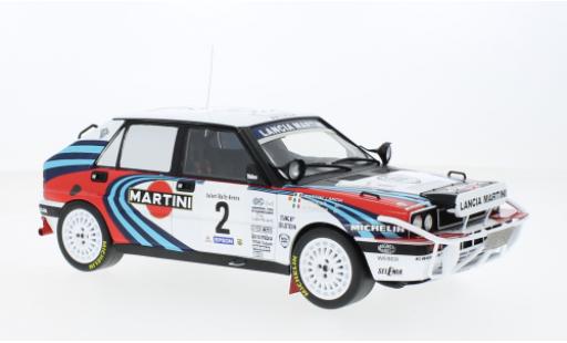 Diecast model cars Lancia Delta 1/18 IXO Integrale 16V No.2 Martini Rallye WM Safari Rally 1990 Lancia Delta 1/18 IXO Integrale 16V No.2 Martini Rallye WM Safari Rally 1990 diecast model cars