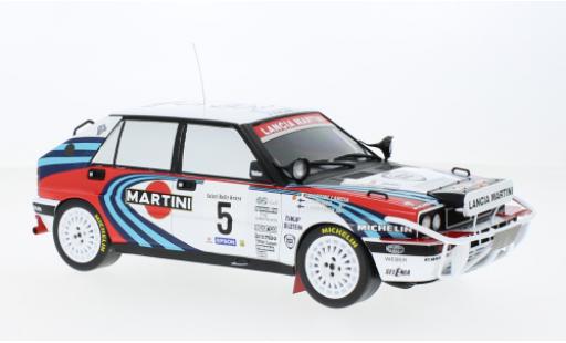 Diecast model cars Lancia Delta 1/18 IXO Integrale 16V No.5 Martini Rallye WM Safari Rally 1990 Lancia Delta 1/18 IXO Integrale 16V No.5 Martini Rallye WM Safari Rally 1990 diecast model cars