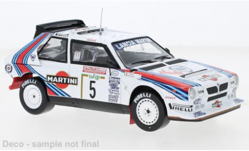 Diecast model cars Lancia Delta 1/24 IXO S4 No.5 Rallye WM Rally San Remo 1986 Lancia Delta 1/24 IXO S4 No.5 Rallye WM Rally San Remo 1986 diecast model cars