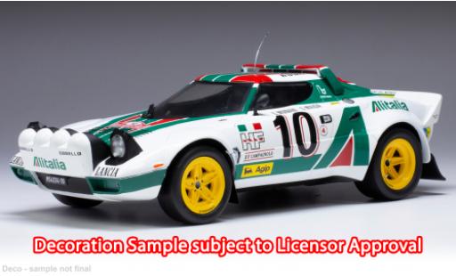 Diecast model cars Lancia Stratos 1/18 IXO HF No.10 Rally Monte Carlo 1985 Lancia Stratos 1/18 IXO HF No.10 Rally Monte Carlo 1985 diecast model cars