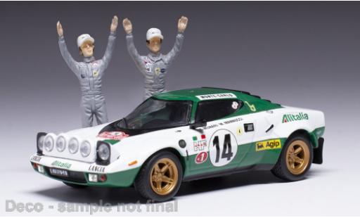 Lancia Stratos 1/43 IXO HF No.14 Rally Monte Carlo 1975 diecast model cars