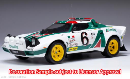 Diecast model cars Lancia Stratos 1/18 IXO HF No.6 Rally Monte Carlo 1985 Lancia Stratos 1/18 IXO HF No.6 Rally Monte Carlo 1985 diecast model cars