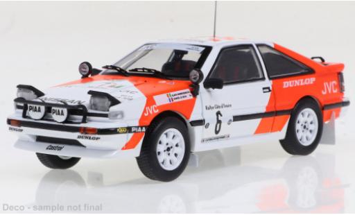 Diecast model cars Nissan 200 SX 1/43 IXO No.6 Rallye Cote d Ivoire 1987 Nissan 200 SX 1/43 IXO No.6 Rallye Cote d Ivoire 1987 diecast model cars