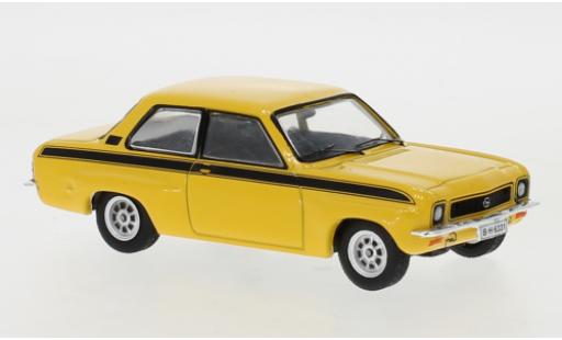 Opel Ascona 1/43 IXO A tuning yellow 1973 diecast model cars
