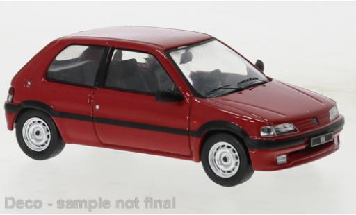 Peugeot 106 1/43 IXO XSI metallise red 1993 diecast model cars