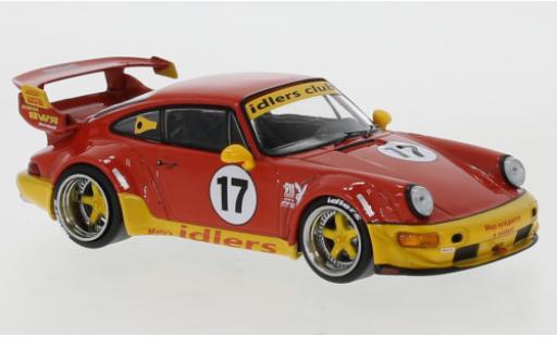 Porsche 964 RWB 1/43 IXO Idlers diecast model cars