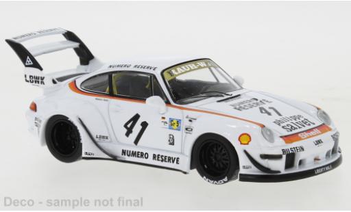 Diecast model cars Porsche 993 RWB 1/43 IXO LBWK white/Décorer Porsche 993 RWB 1/43 IXO LBWK white/Décorer diecast model cars