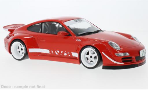 Porsche 997 RWB 1/18 IXO red diecast model cars