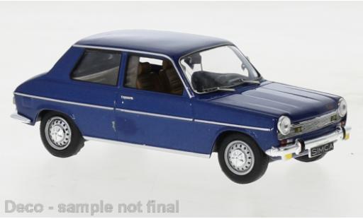 Simca 1100 1/43 IXO Special metallise blue 1970 diecast model cars