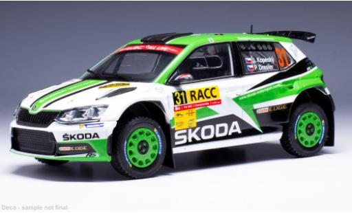 Diecast model cars Skoda Fabia 1/24 IXO R5 No.32 Rally Catalunya 2018 Skoda Fabia 1/24 IXO R5 No.32 Rally Catalunya 2018 diecast model cars