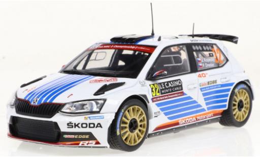 Diecast model cars Skoda Fabia 1/24 IXO R5 No.32 Rallye Monte Carlo 2017 Skoda Fabia 1/24 IXO R5 No.32 Rallye Monte Carlo 2017 diecast model cars