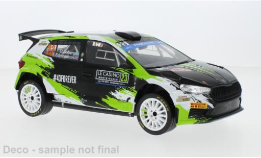 Diecast model cars Skoda Fabia 1/43 IXO Rally2 No.23 Rallye WM Rally Monte Carlo 2023 Skoda Fabia 1/43 IXO Rally2 No.23 Rallye WM Rally Monte Carlo 2023 diecast model cars