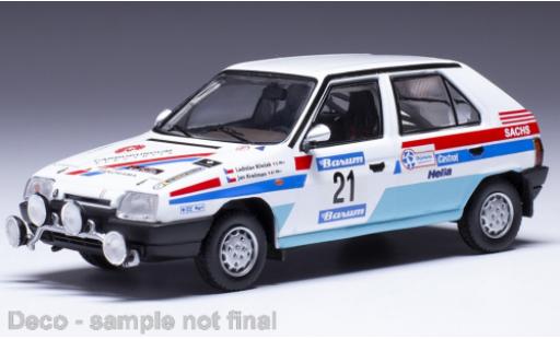 Skoda Favorit 1/43 IXO 136L No.21 Barum Rally 1990 diecast model cars