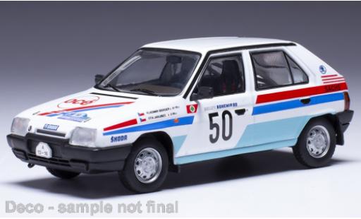 Skoda Favorit 1/43 IXO 136L No.50 Rally Bohemia 1989 diecast model cars