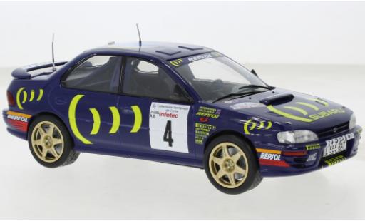 Diecast model cars Subaru Impreza 1/24 IXO 555 No.4 WRC Rallye Tour de Corse 1995 Subaru Impreza 1/24 IXO 555 No.4 WRC Rallye Tour de Corse 1995 diecast model cars