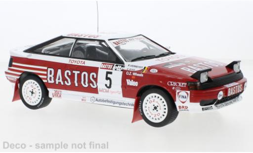 Diecast model cars Toyota Celica 1/18 IXO GT-Four ST165 No.5 Rally WM Haspengauw Rally 1990 Toyota Celica 1/18 IXO GT-Four ST165 No.5 Rally WM Haspengauw Rally 1990 diecast model cars