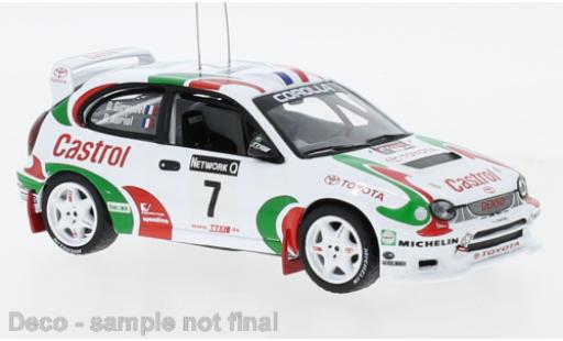 Diecast model cars Toyota Corolla 1/43 IXO WRC No.7 Team Europe Rallye WM RAC Rally 1997 Toyota Corolla 1/43 IXO WRC No.7 Team Europe Rallye WM RAC Rally 1997 diecast model cars