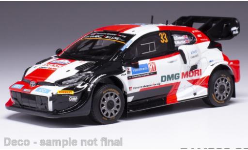Diecast model cars Toyota Yaris 1/43 IXO GR No.33 WRC Rallye Estland 2022 Toyota Yaris 1/43 IXO GR No.33 WRC Rallye Estland 2022 diecast model cars