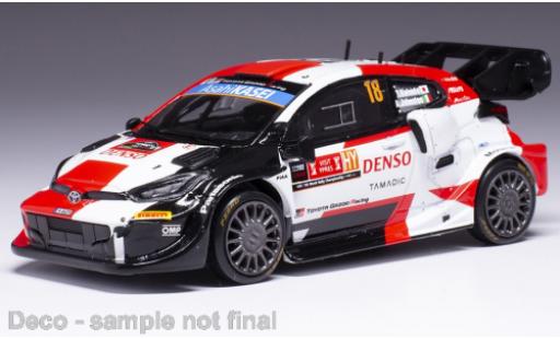 Toyota Yaris 1/43 IXO Rally 1 No.18 WRC Rally Ypern 2022 diecast model cars