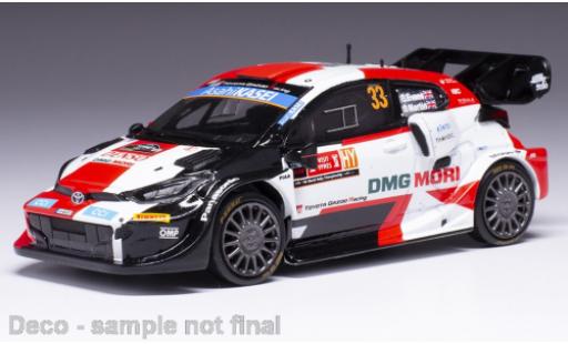 Toyota Yaris 1/43 IXO Rally 1 No.33 WRC Rally Ypern 2022 diecast model cars